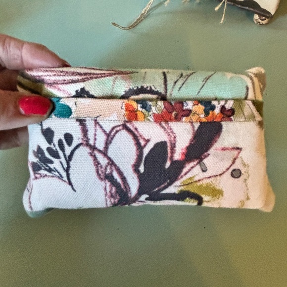 Handmade Floral Tote Bag with Lace & Velvet Trim - includes extras! - Picture 10 of 10